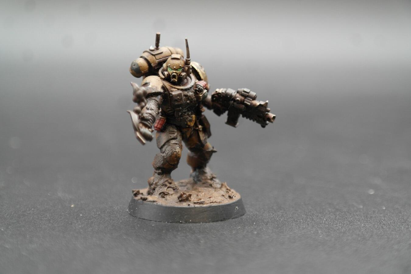 Pre-loved Infiltrators 11 models Space Marines Warhammer 40k fully built close-up