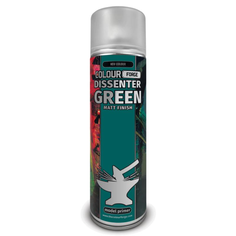 Colour Forge Dissenter Green Spray Primer 500ml