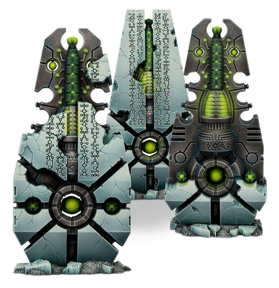 Convergence of Dominion Necron fortification – Warhammer 40k