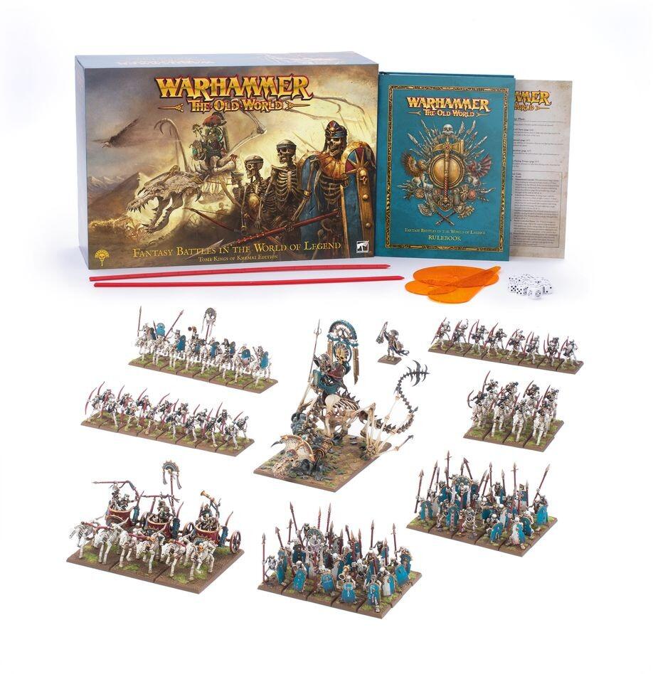 Complete Box Contents - Miniatures, Core Rulebook and Accessories