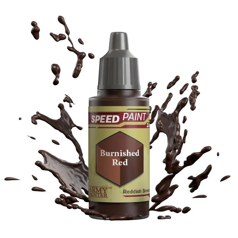 Army Painter Speedpaint: Burnished Red bottle front