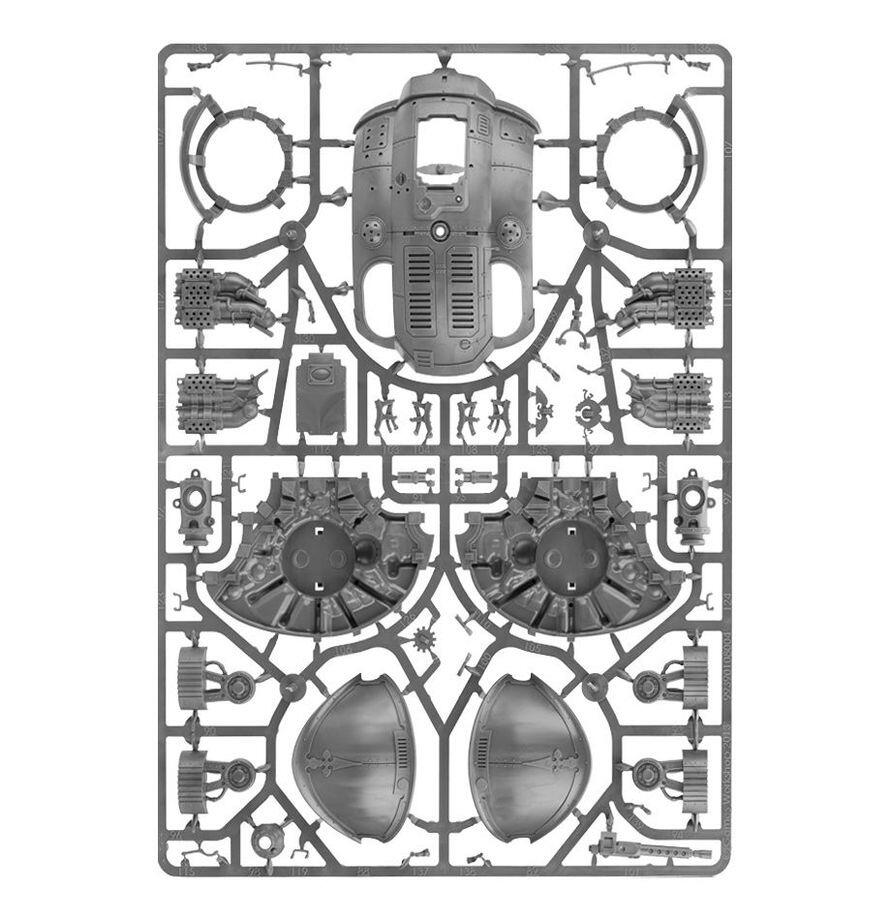 Canis Rex miniature on sprue