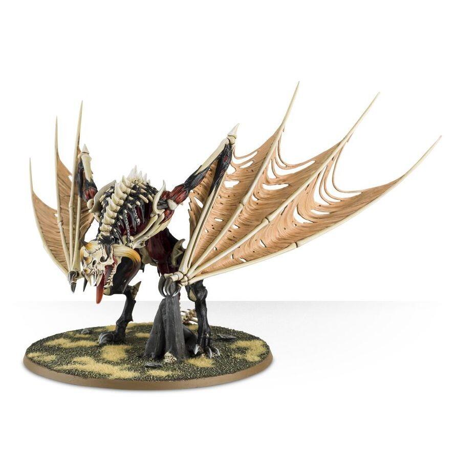 Royal Zombie Dragon miniature assembled