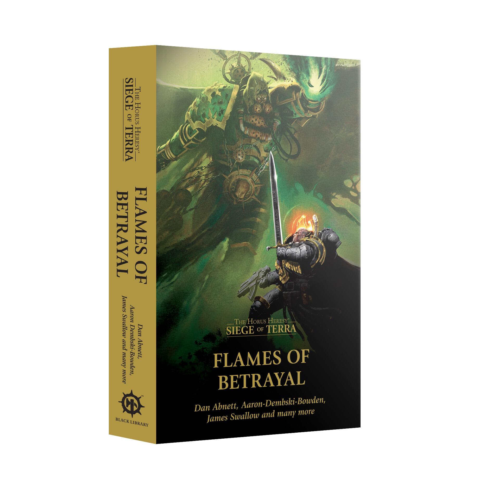 Black Library Flames of Betrayal Horus Heresy Omnibus front cover