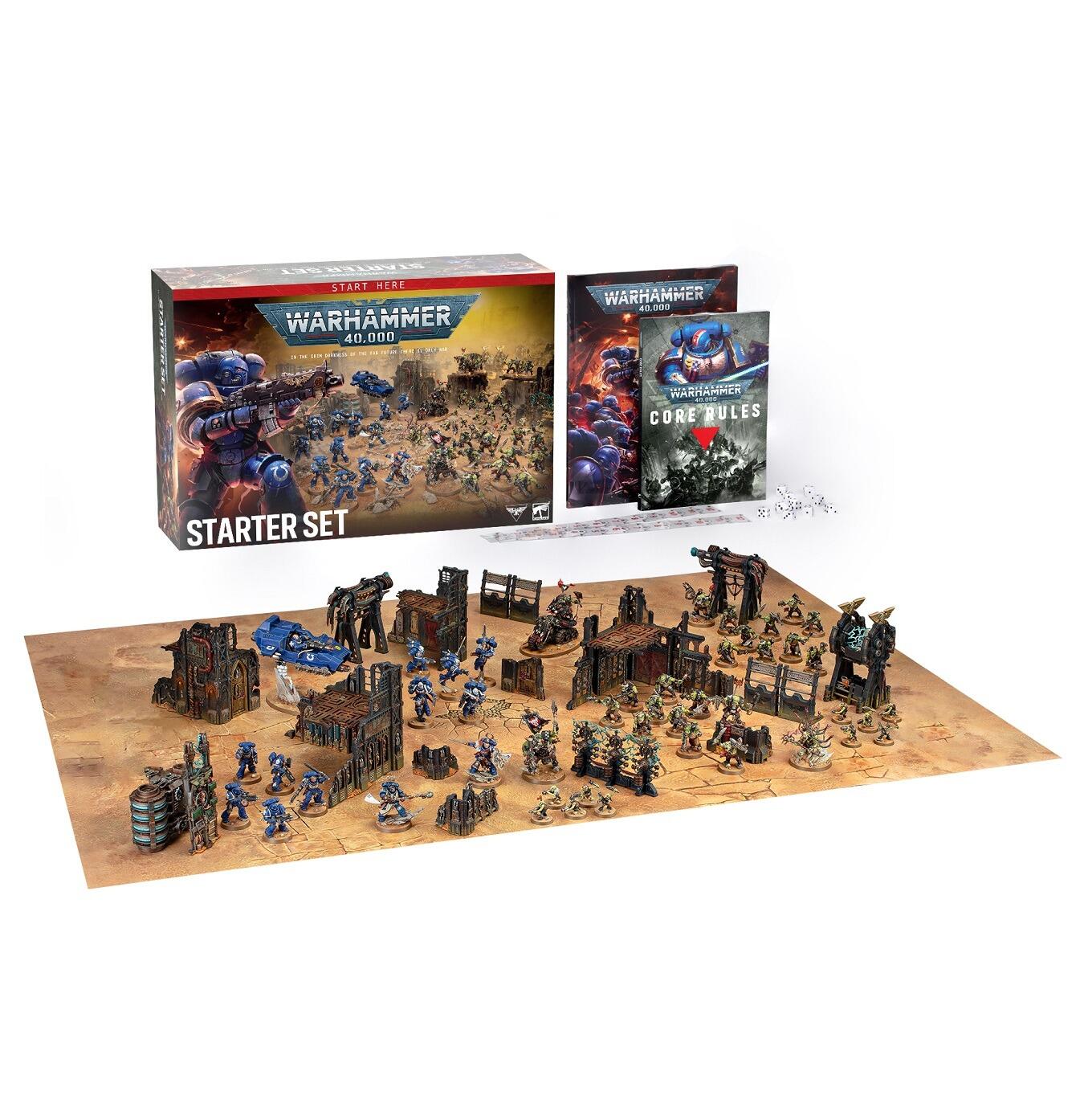 Warhammer 40,000 Starter Set box front view