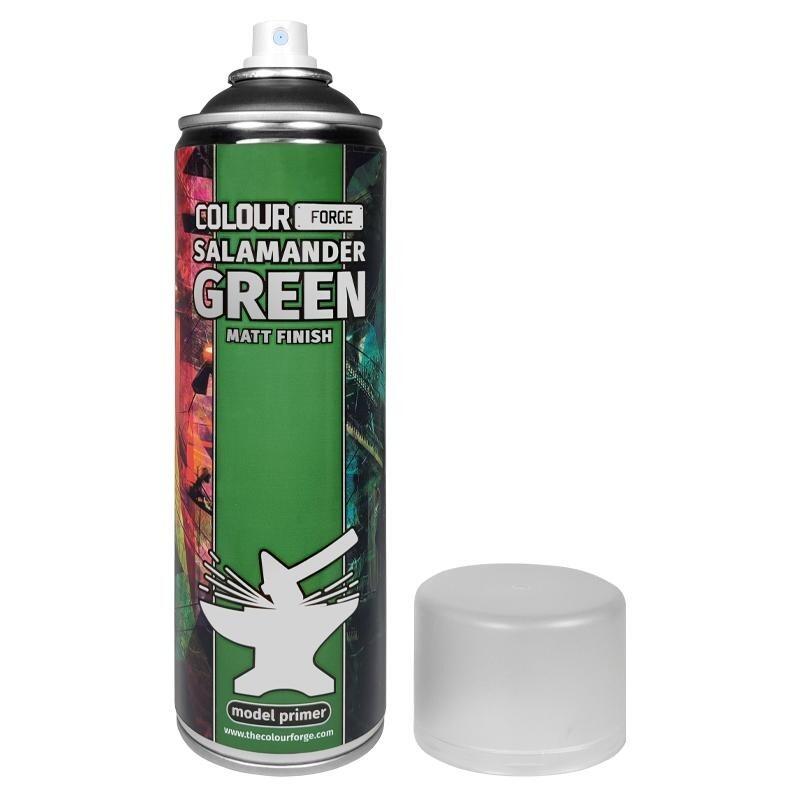 Salamander Green Spray Paint for Miniatures and Models – Colour Forge