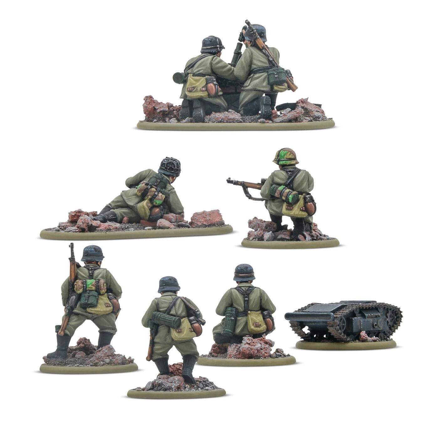 Warlord Games German resin figures for Bolt Action