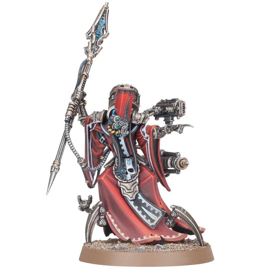 Painted Archmagos Prime on scenic base