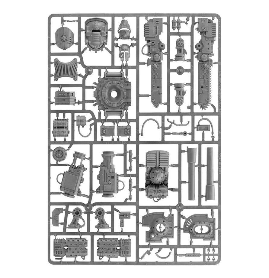 Canis Rex miniature on sprue