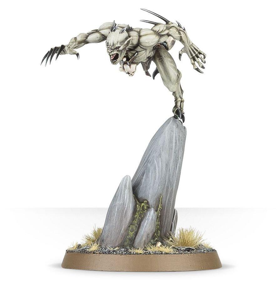 Abhorrant Ghoul King miniature assembled