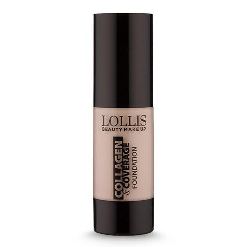 Lollis Collagen Coverage Foundation Available in 4 Shades 30 ml