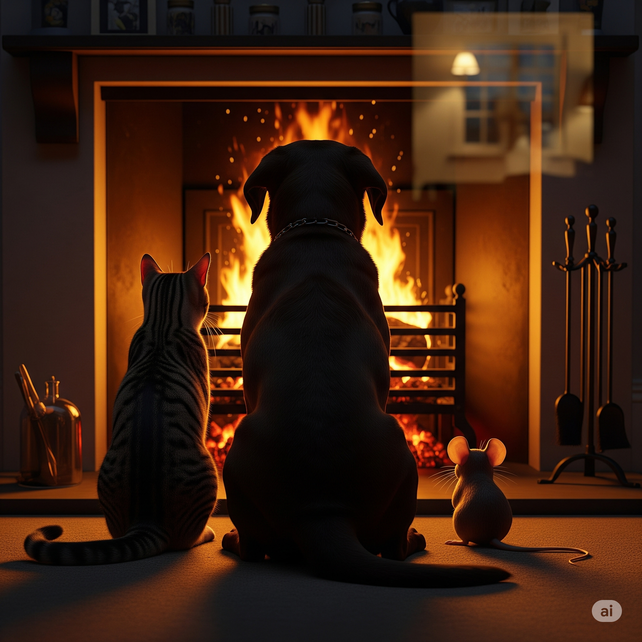 Cosy Kent fireplace