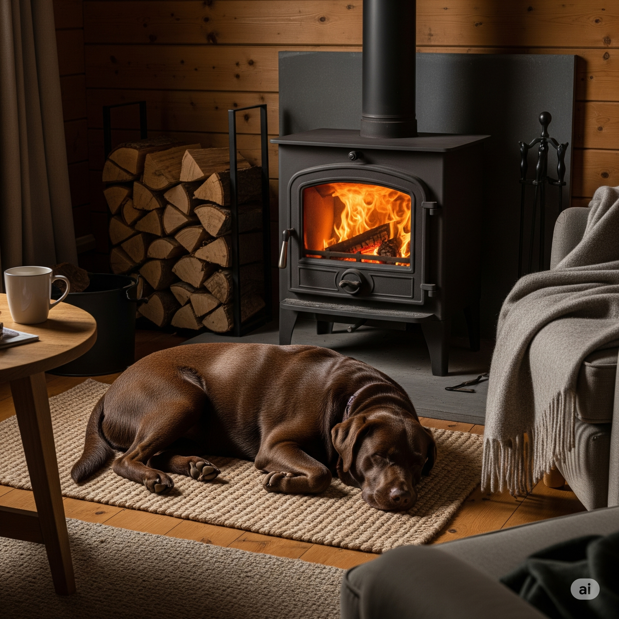 Cosy Kent log stove