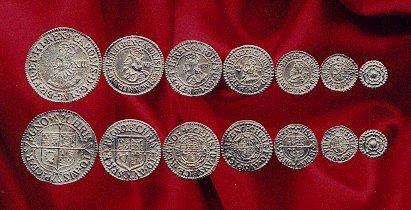Charles I coin set