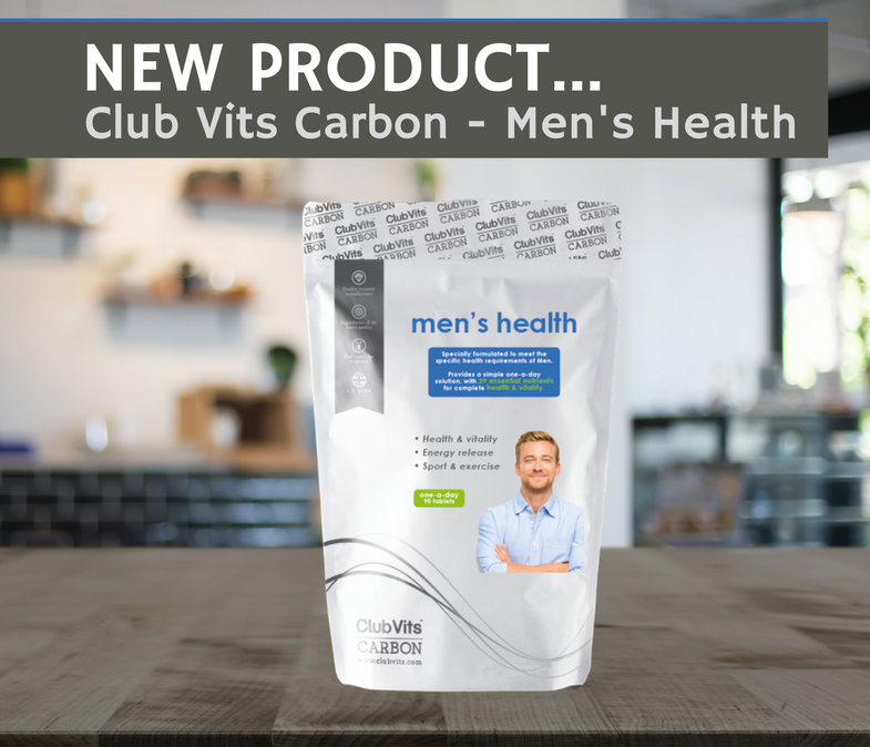 NEW PRODUCT - Club Vits Carbon Men's Health