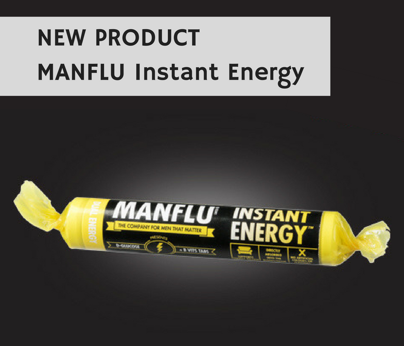 NEW PRODUCT - MANFLU Instant Energy