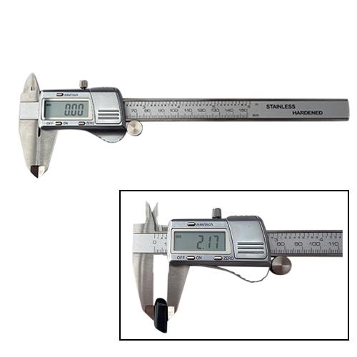 Details about   Vernier Caliper Gauge 6" All Stainless Steel & All Plastic Measuring Tool 