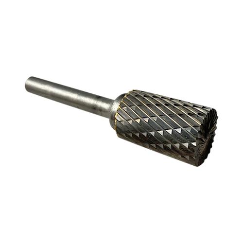 6mm Shank Diameter Carbide Burr Rotary File Conical Pointed Shape with Radius End Double Cut for Die Grinder Drill Bit Woodworking,Engraving,Drilling,Carving 10mm Cutting Diameter,1/4 