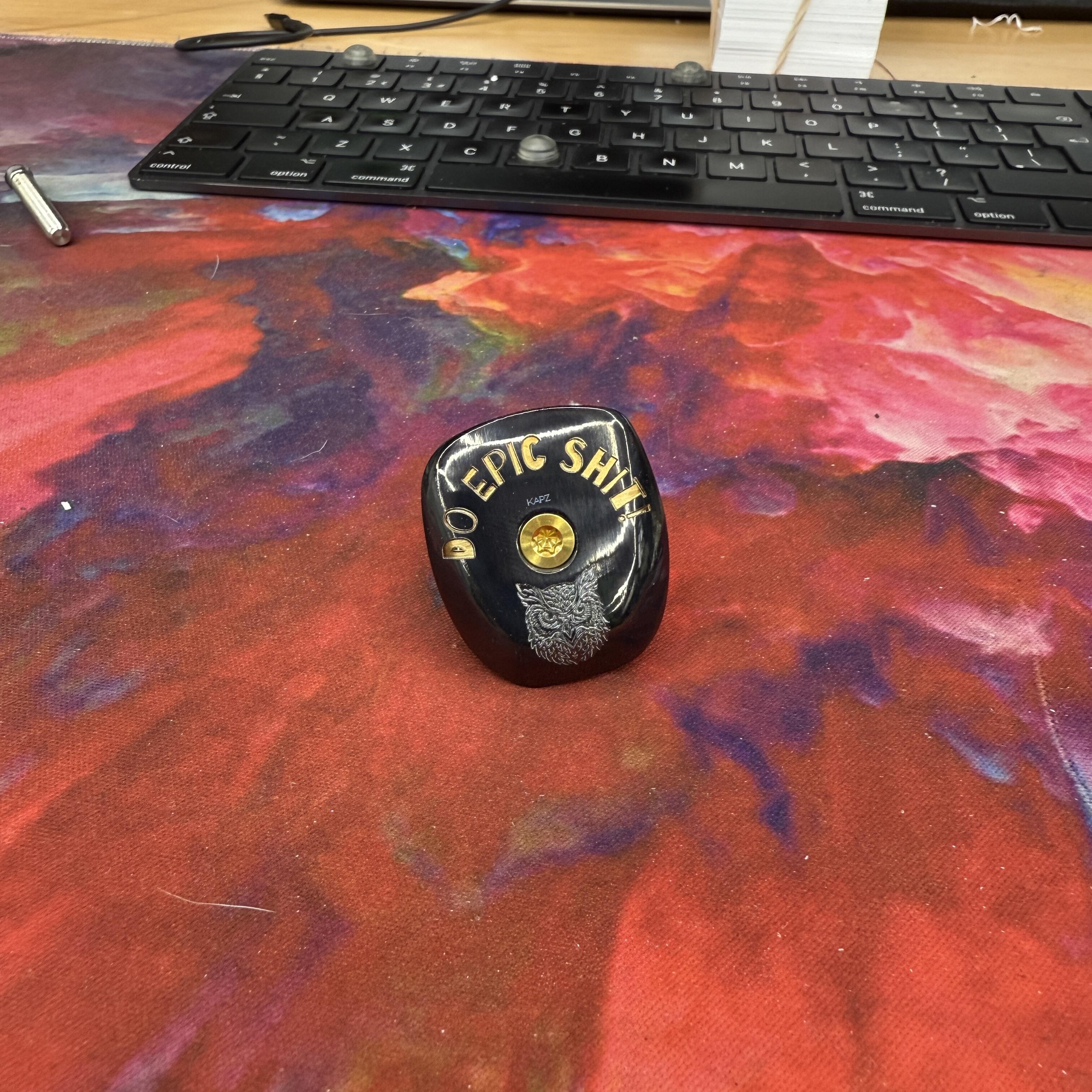 Ultimate Specialized Roval Rapide 3D Printed Titanium Headset Cap - view 45 by KAPZ