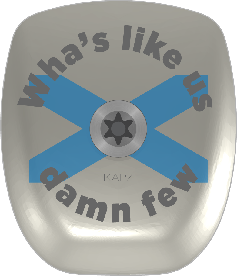 Ultimate Specialized Roval Rapide 3D Printed Titanium Headset Cap - view 75 by KAPZ