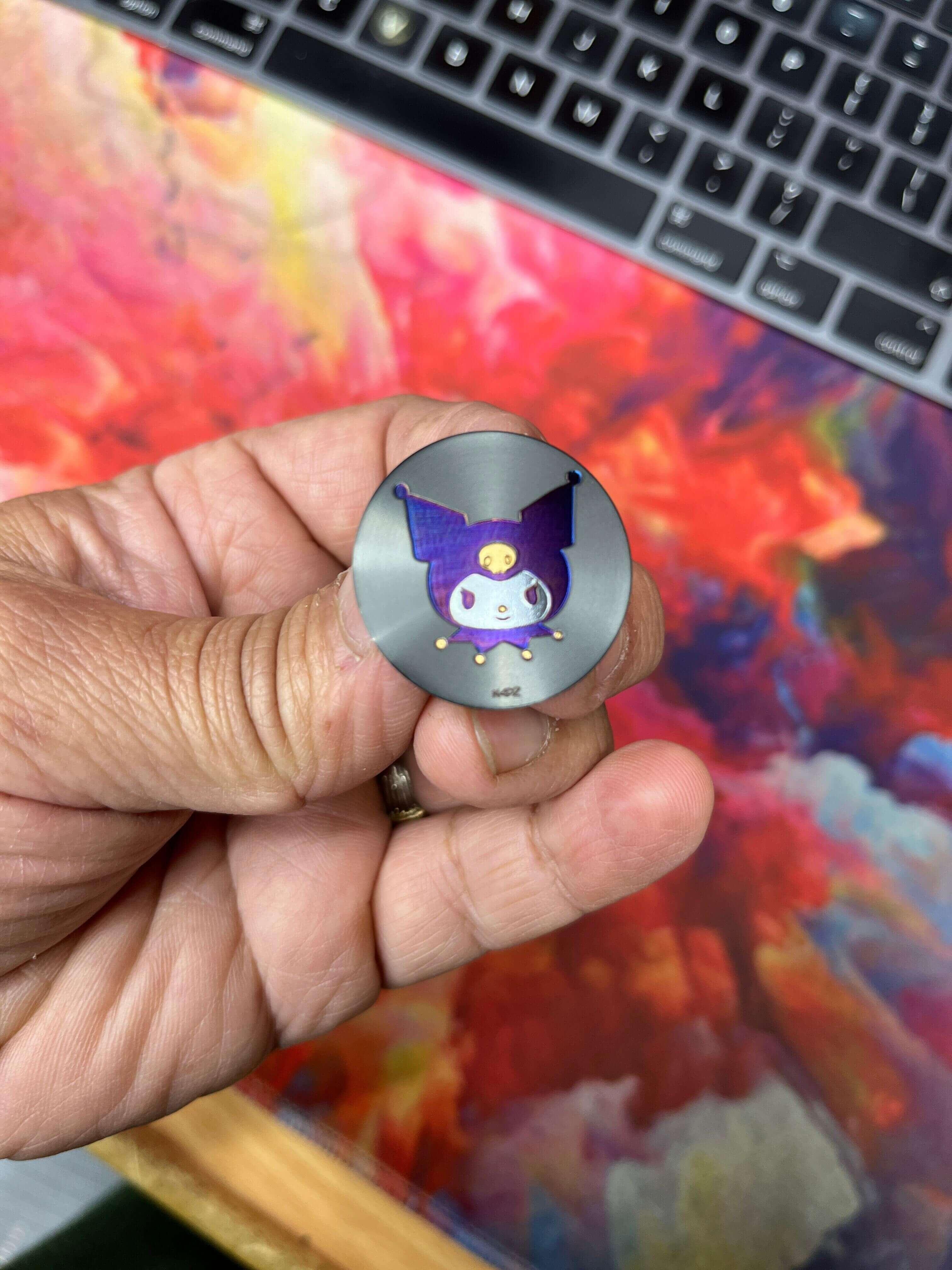 ULTIMATE Boltless Titanium Headset Cap - view 54 by KAPZ