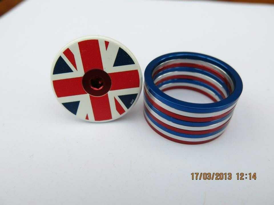 2mm Headset Spacers - 5 pack - view 3 by KAPZ