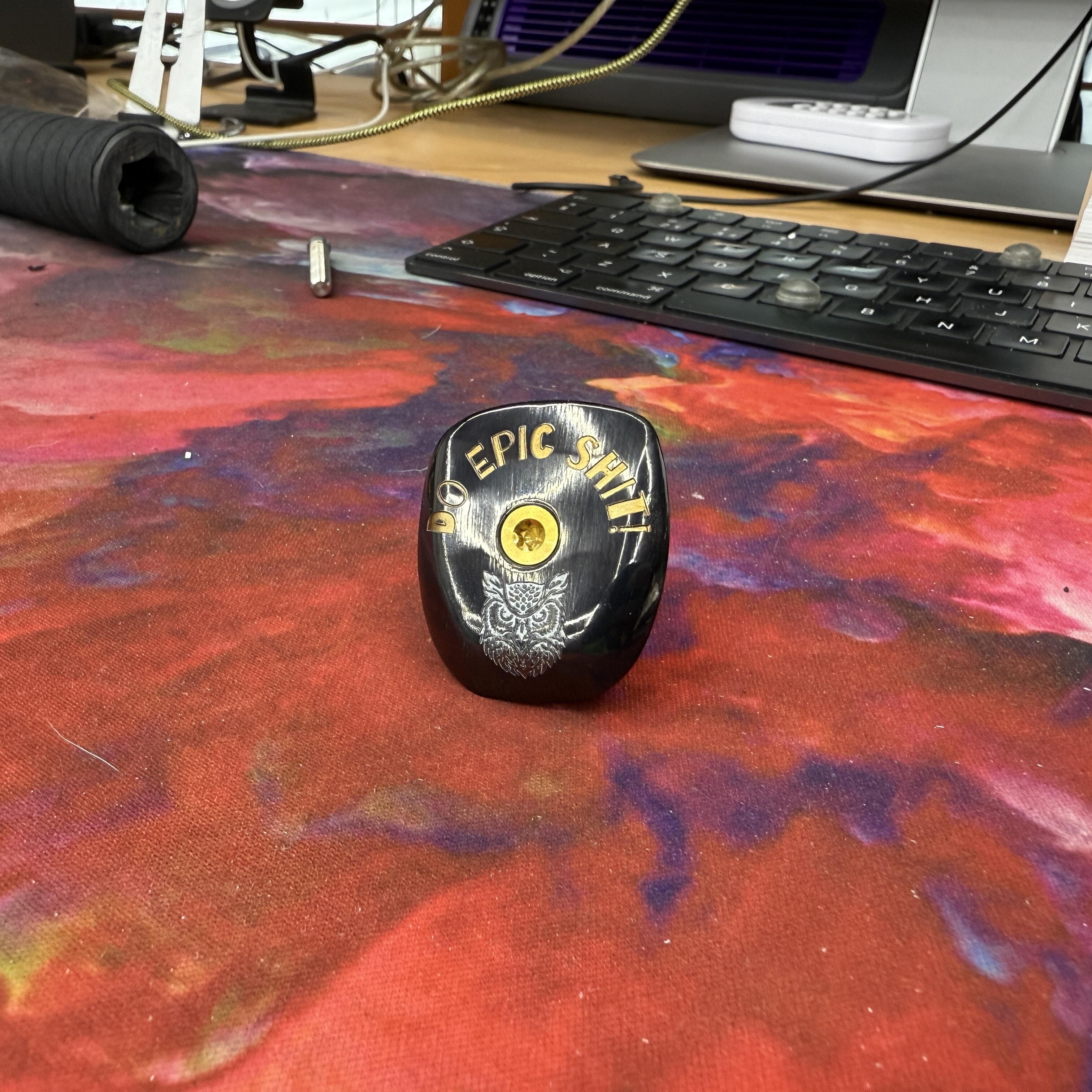 Ultimate Specialized Roval Rapide 3D Printed Titanium Headset Cap - view 46 by KAPZ