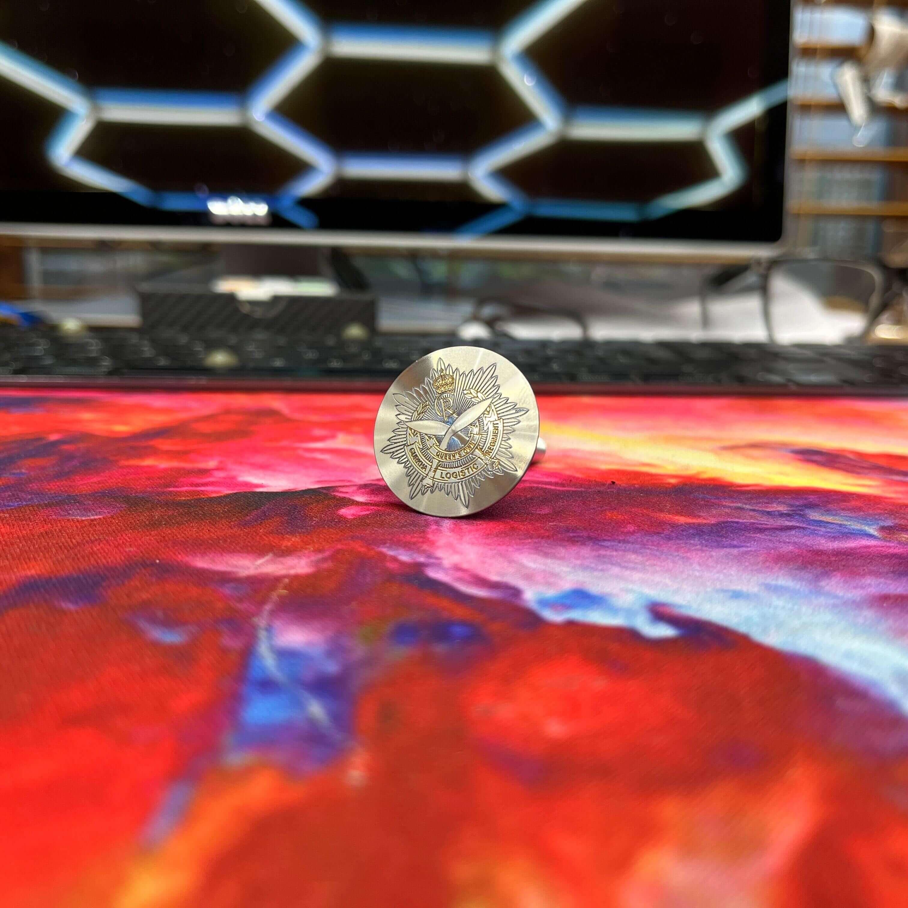 ULTIMATE Boltless Titanium Headset Cap - view 59 by KAPZ