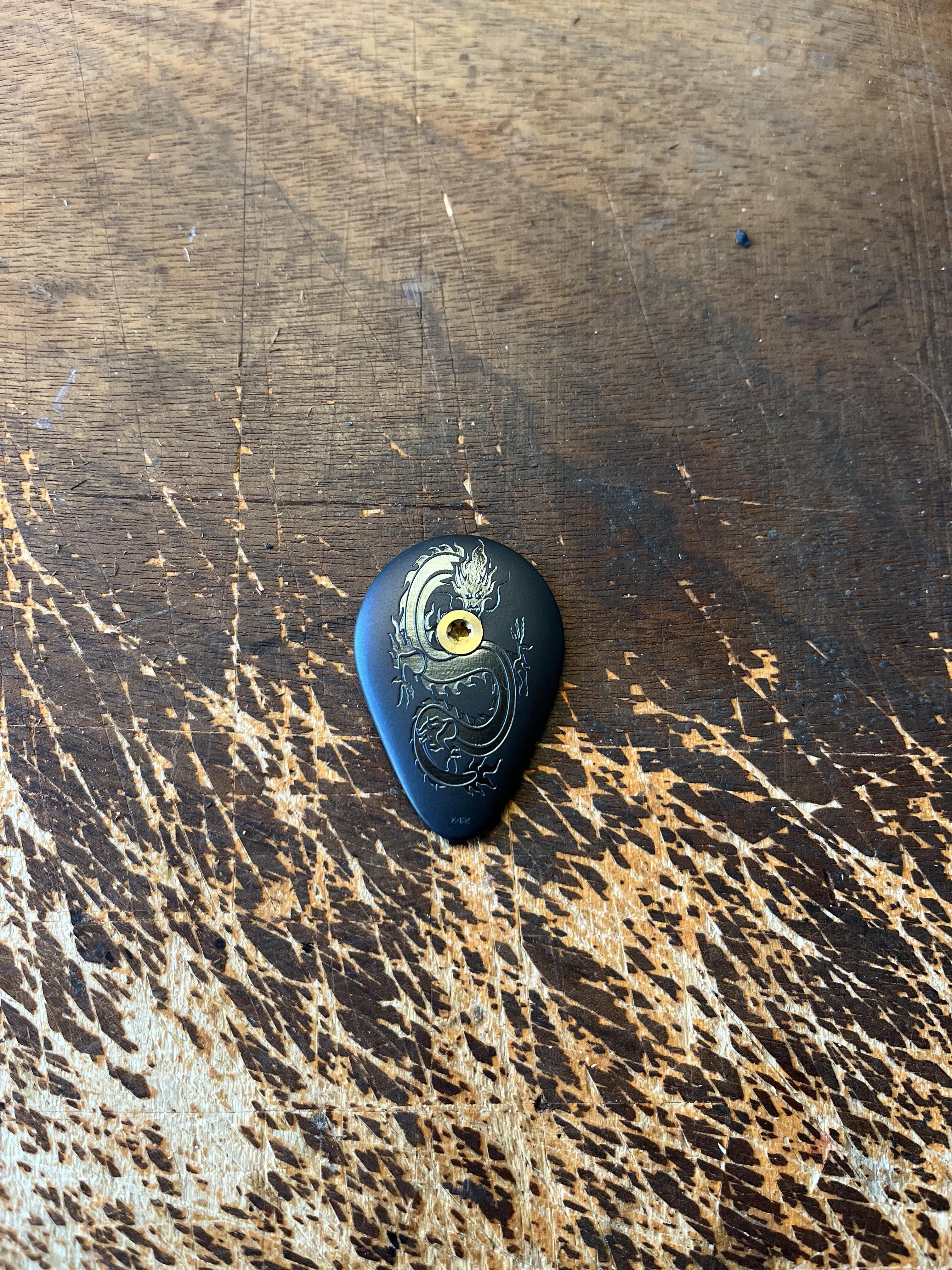 Pinarello Most 3D Printed Titanium Headset Cap - view 50 by KAPZ
