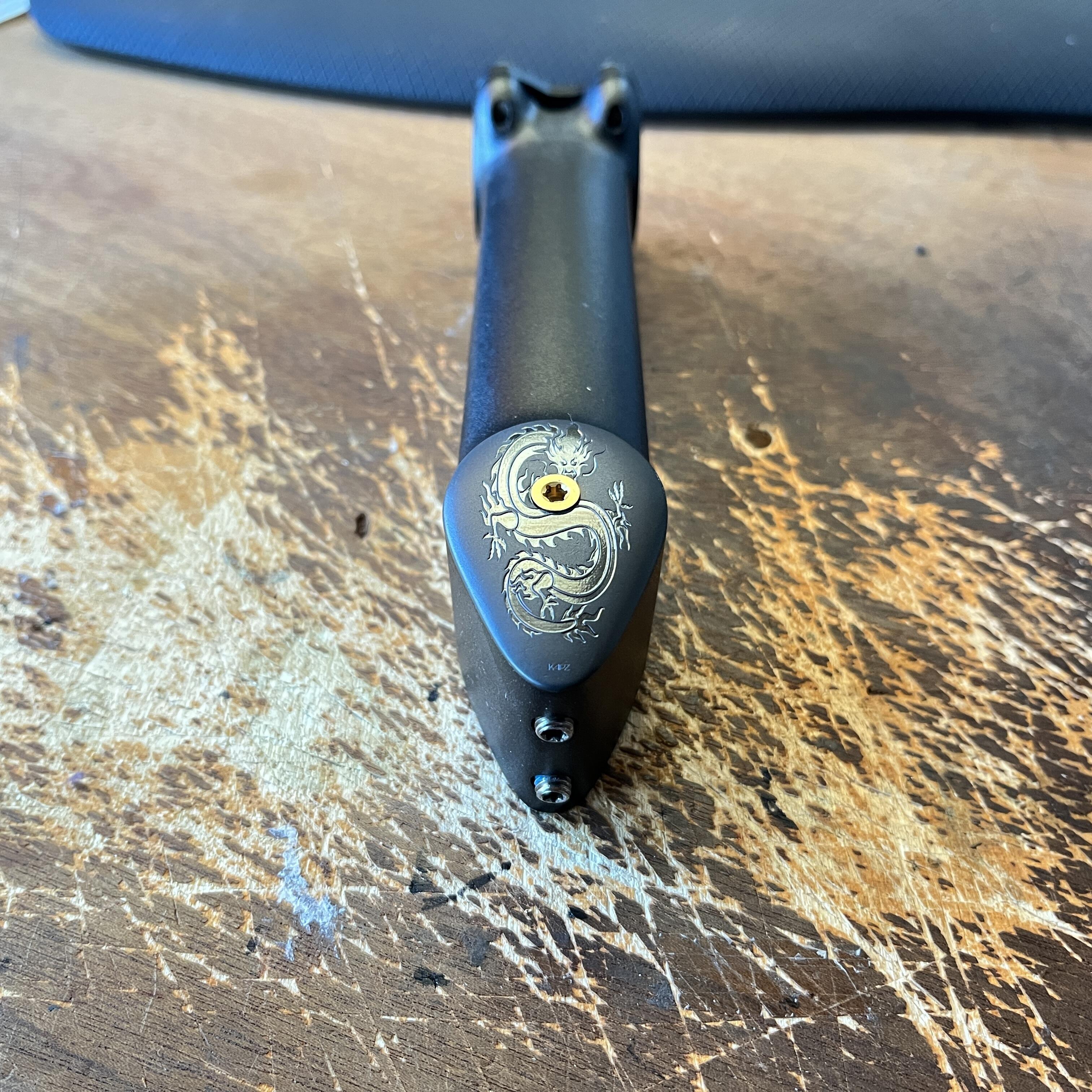 Pinarello Most 3D Printed Titanium Headset Cap - view 60 by KAPZ
