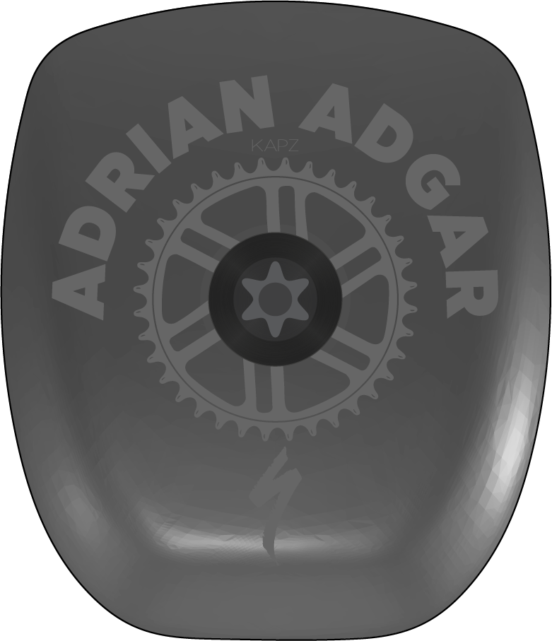 Ultimate Specialized Roval Rapide 3D Printed Titanium Headset Cap - view 77 by KAPZ