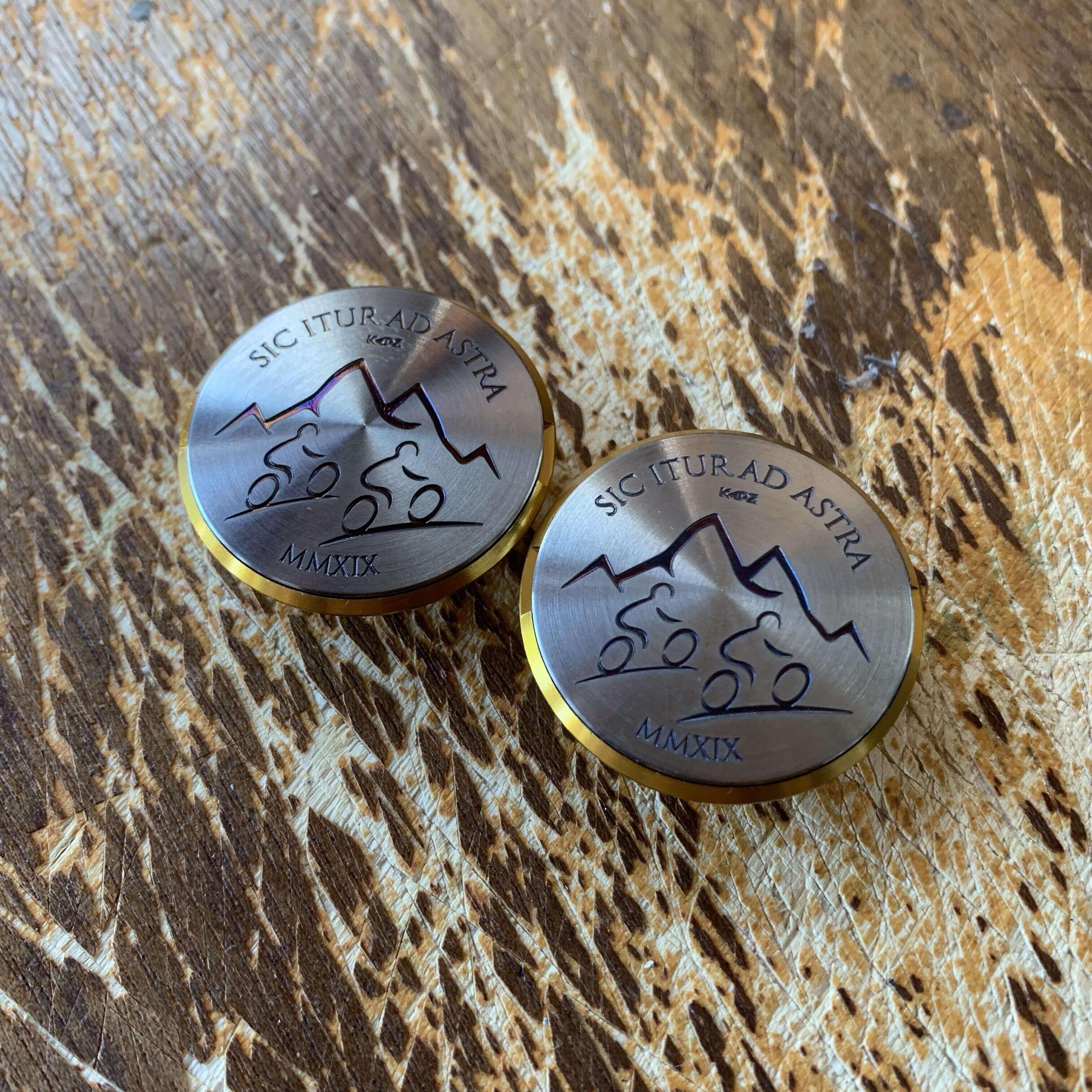 ULTIMATE Boltless Titanium Headset Cap - view 41 by KAPZ