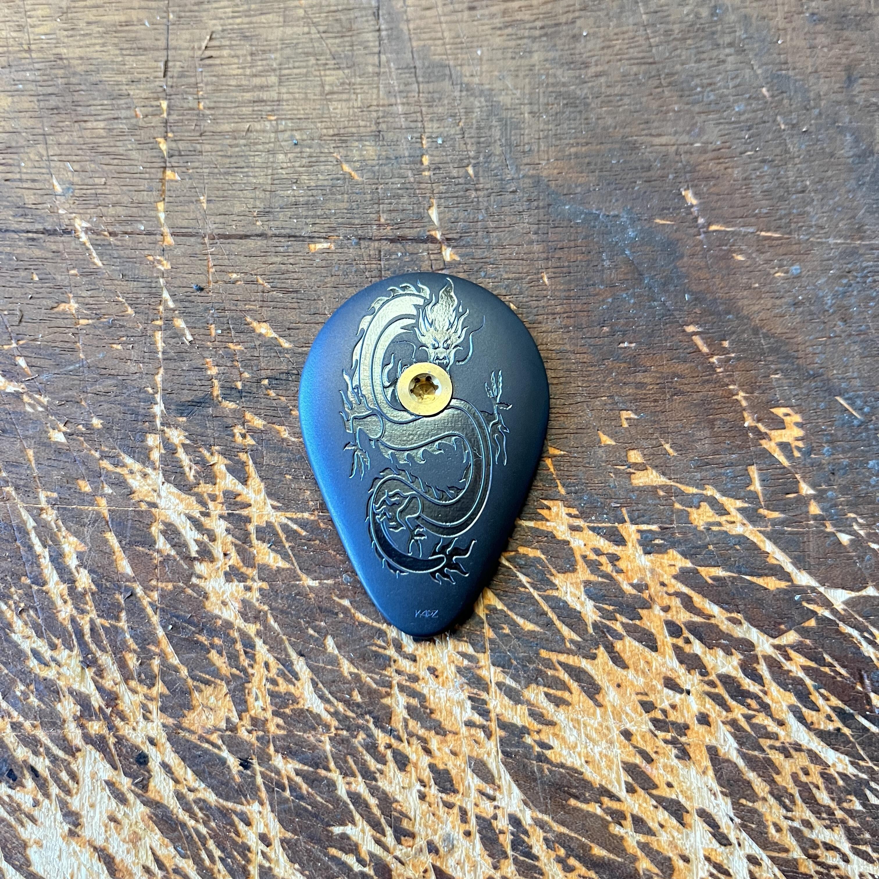 Pinarello Most 3D Printed Titanium Headset Cap - view 51 by KAPZ