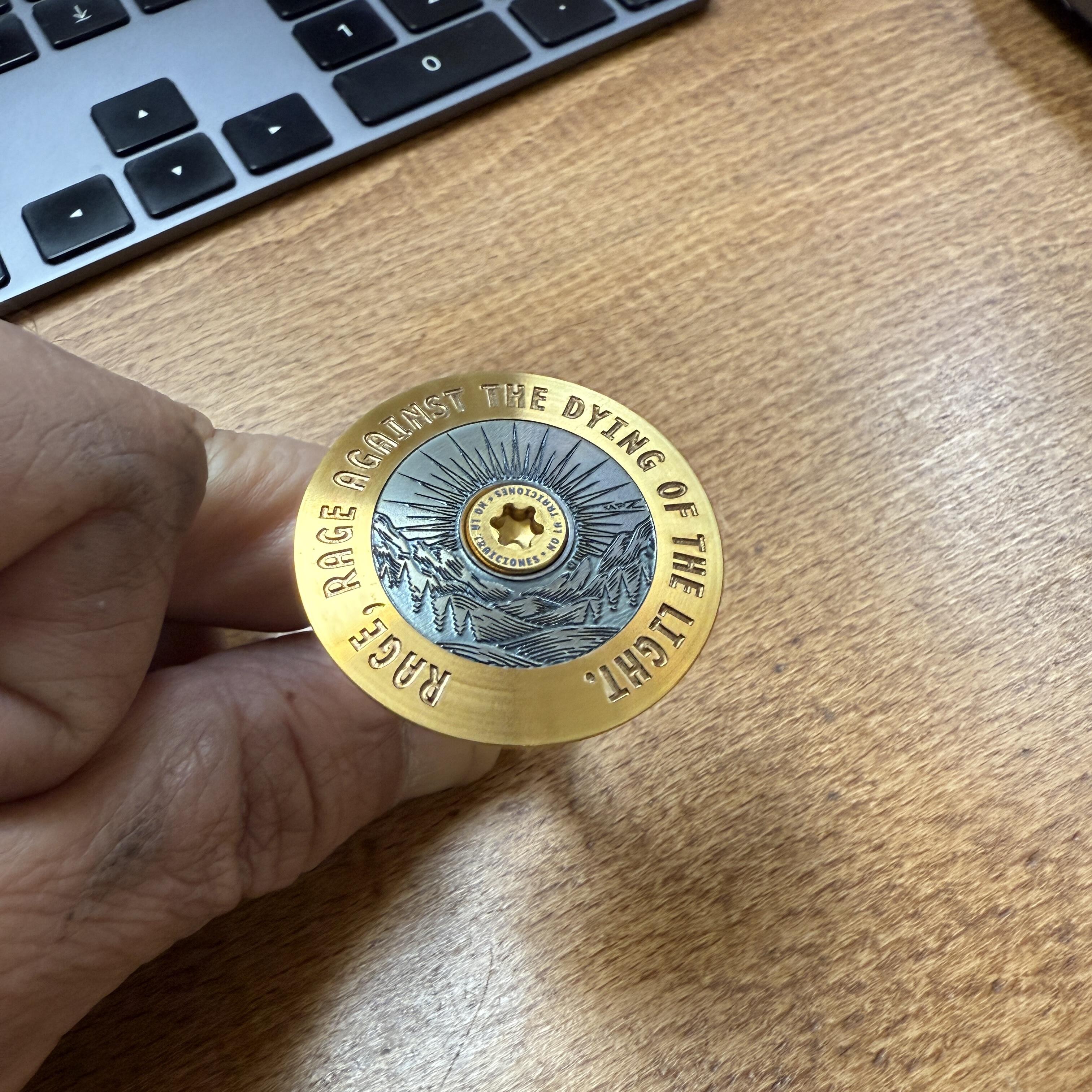 ULTIMATE TITANIUM ROUND CANYON CAP - view 7 by KAPZ