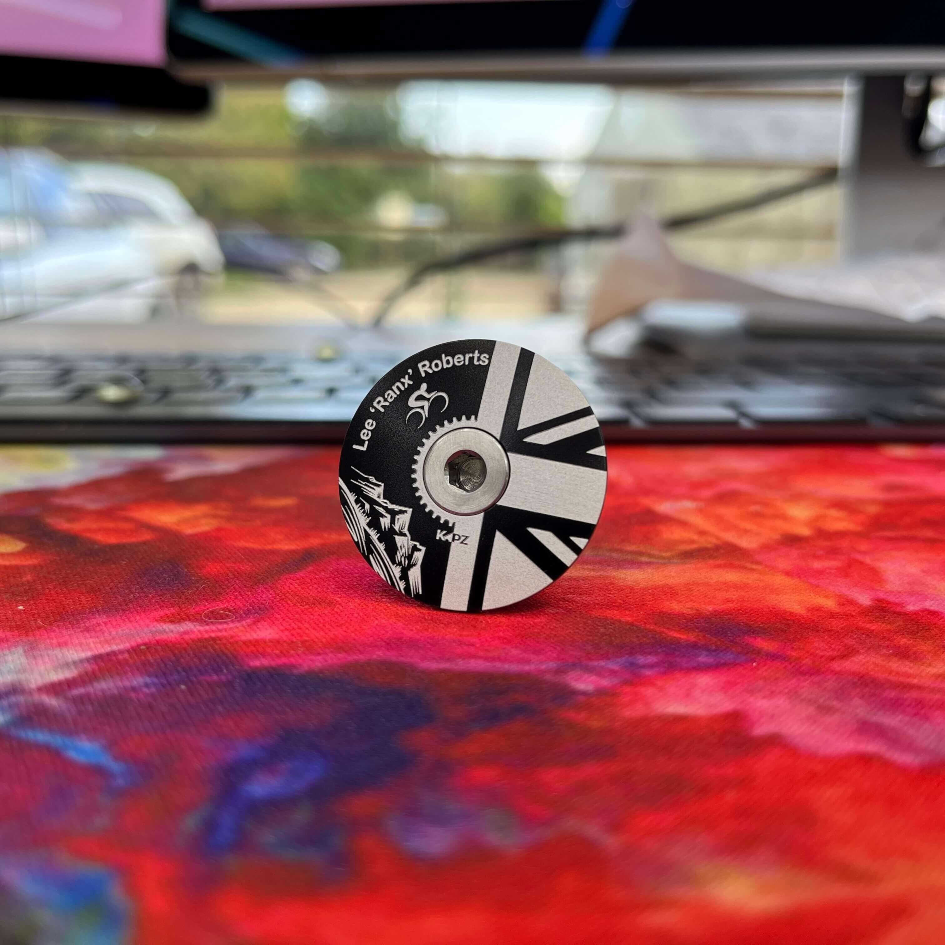 ULTIMATE Laser Etched Headset Cap - view 2 by KAPZ