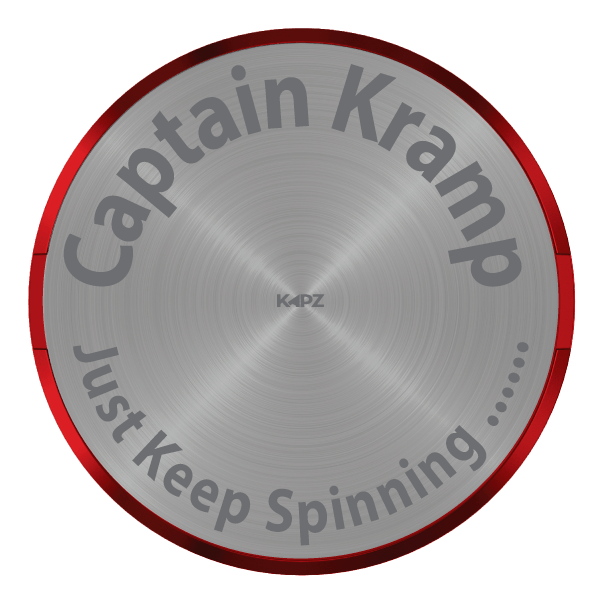 Boltless Titanium - Text-Only Headset Cap - view 3 by KAPZ
