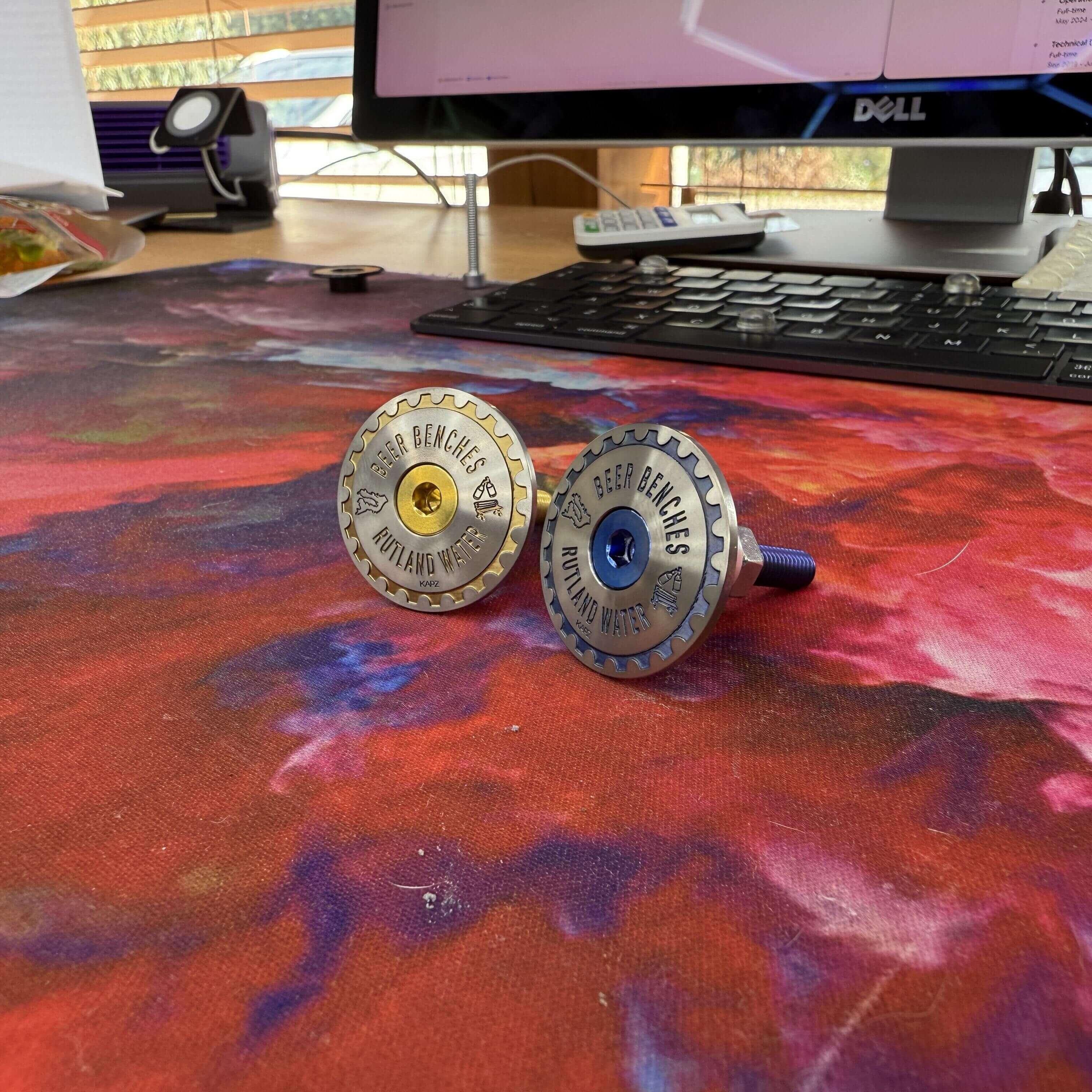 ULTIMATE Titanium Headset Cap - view 55 by KAPZ