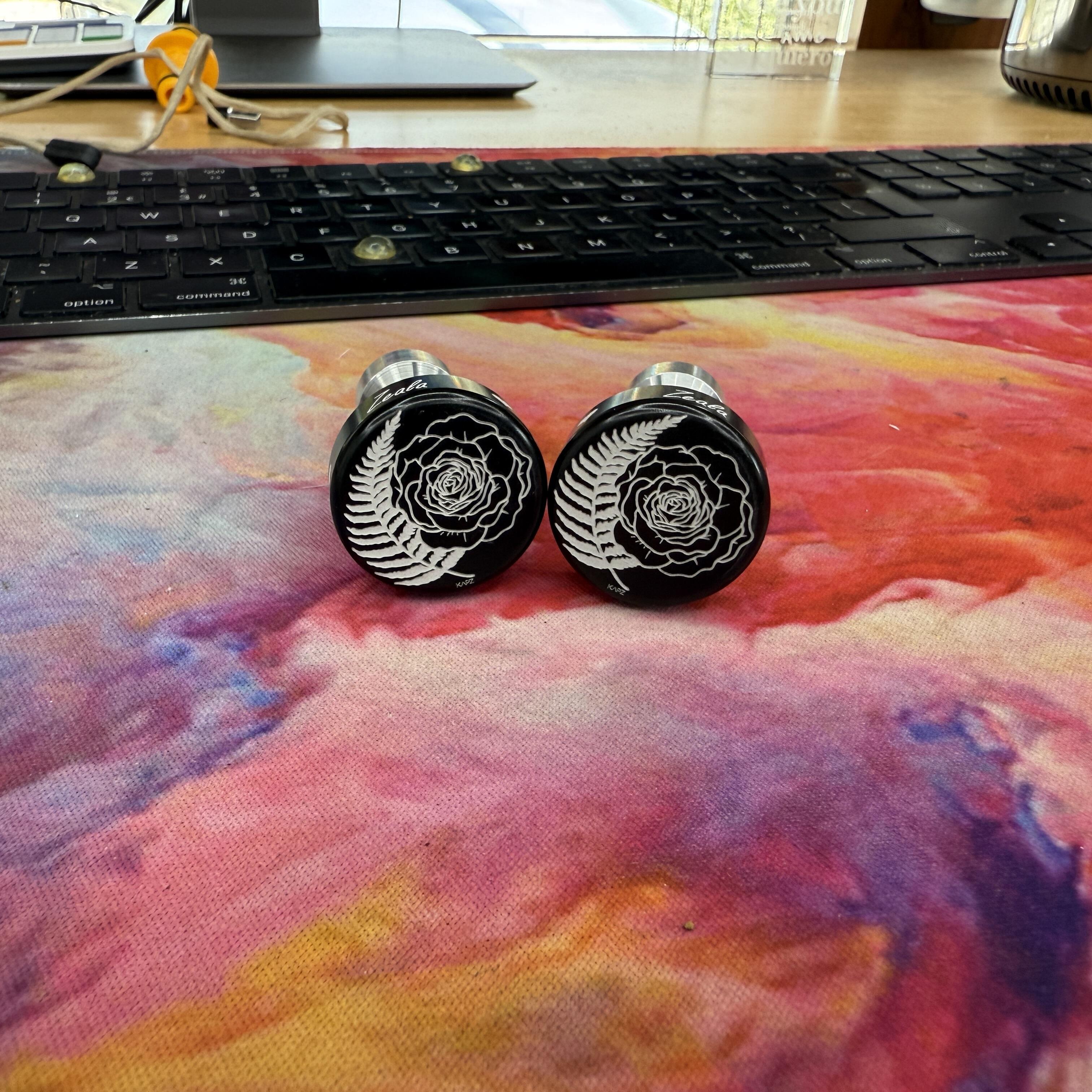 ULTIMATE BOLTLESS - Laser Etched - Handlebar End Plugs - view 23 by KAPZ