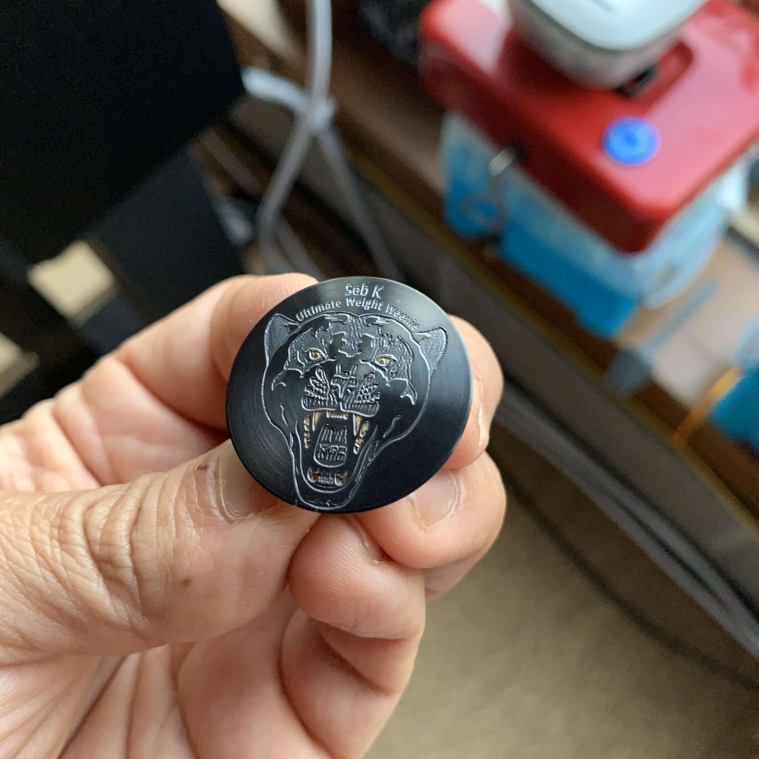 ULTIMATE Boltless Titanium Headset Cap - view 44 by KAPZ