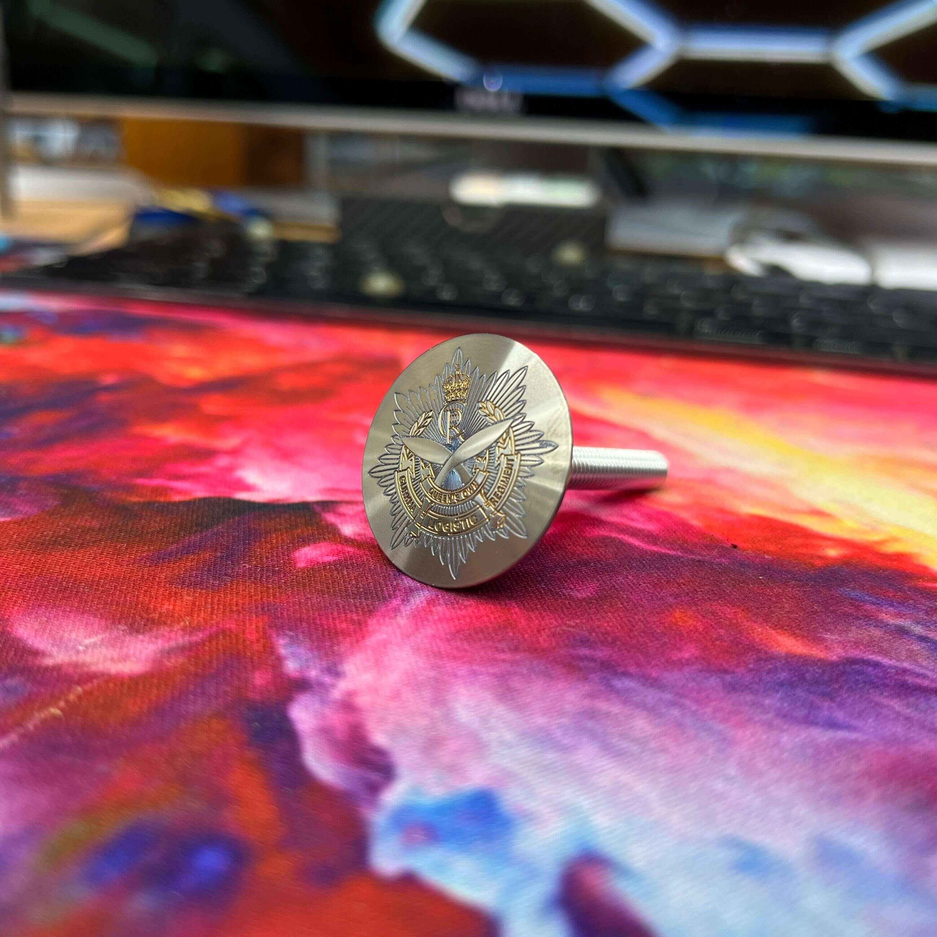 ULTIMATE Boltless Titanium Headset Cap - view 62 by KAPZ