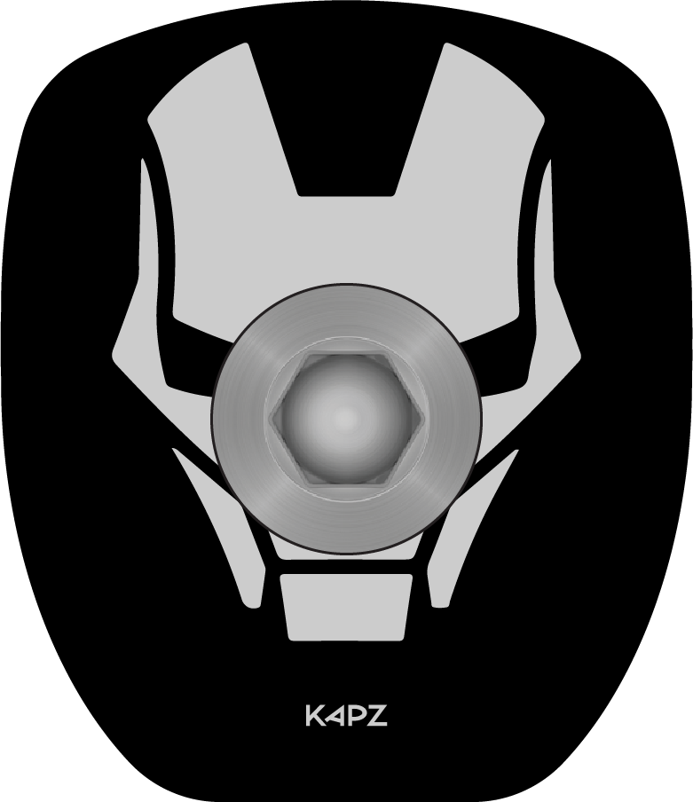 Ultimate Specialized Roval Rapide 3D Printed Titanium Headset Cap - view 60 by KAPZ