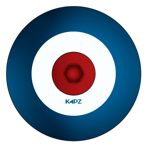 Laser Etched - MOD or RAF Roundel Headset Cap by KAPZ