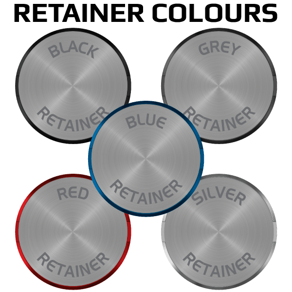 Boltless Titanium - Single-Icon Headset Cap - view 6 by KAPZ