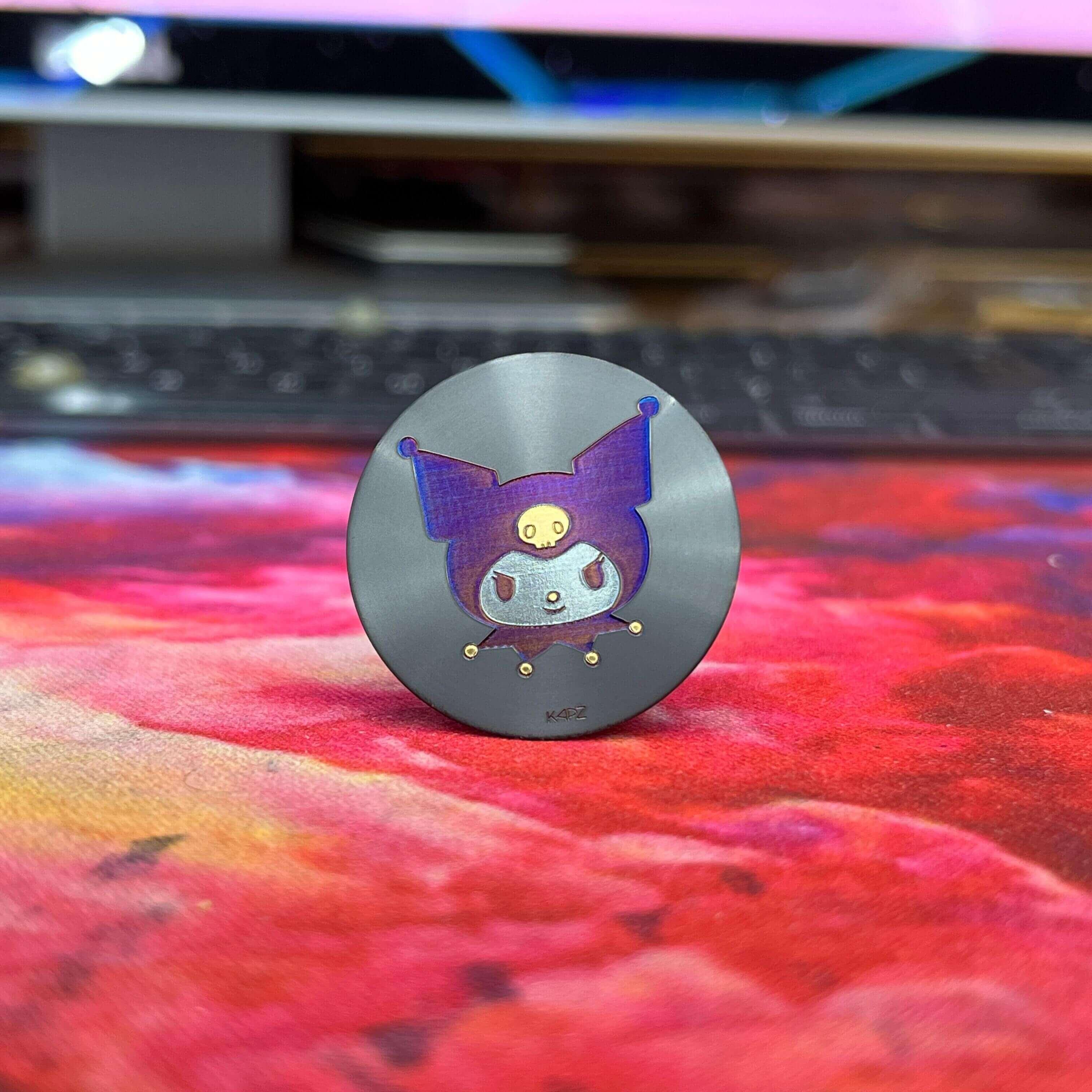 ULTIMATE Boltless Titanium Headset Cap - view 55 by KAPZ