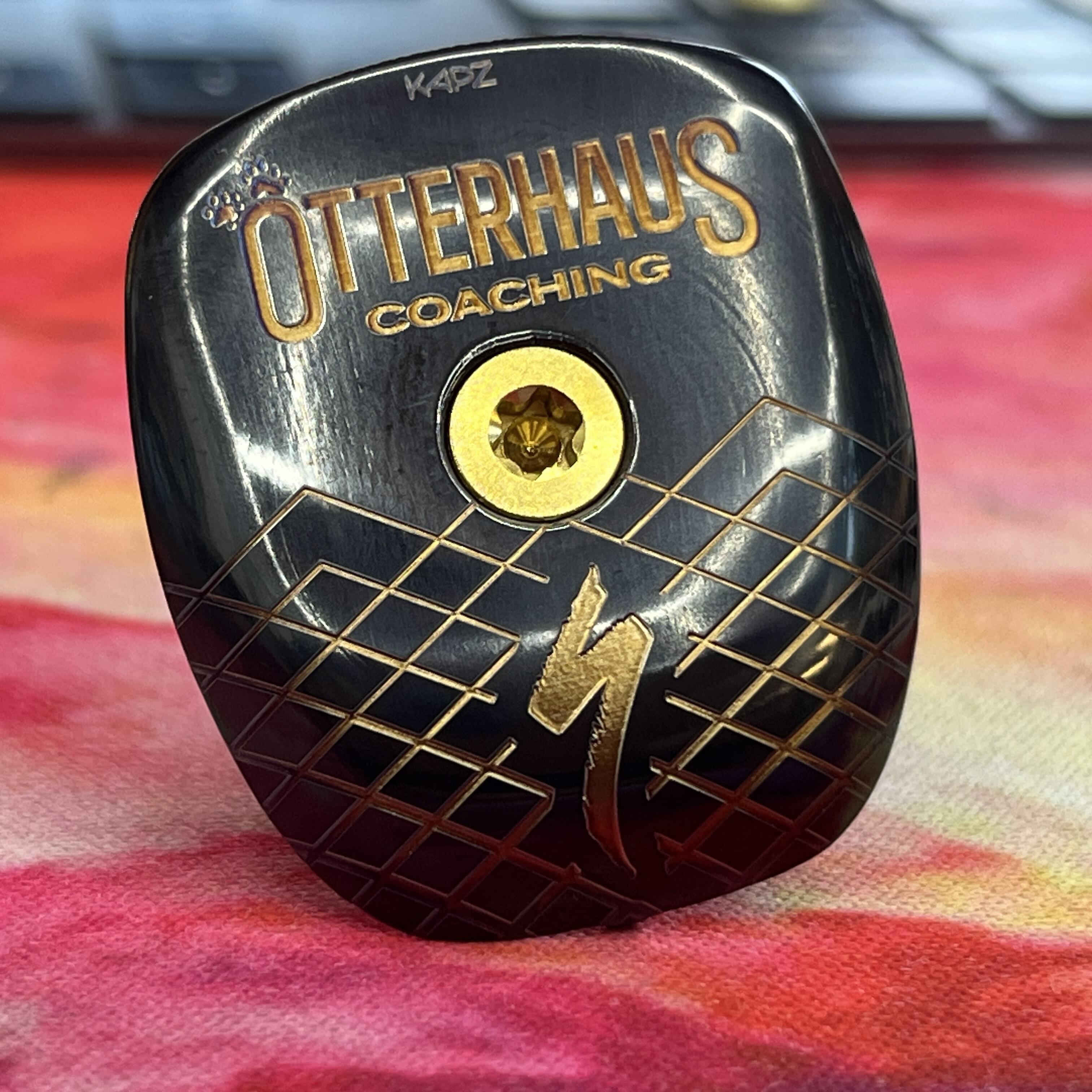 Ultimate Specialized Roval Rapide 3D Printed Titanium Headset Cap - view 4 by KAPZ