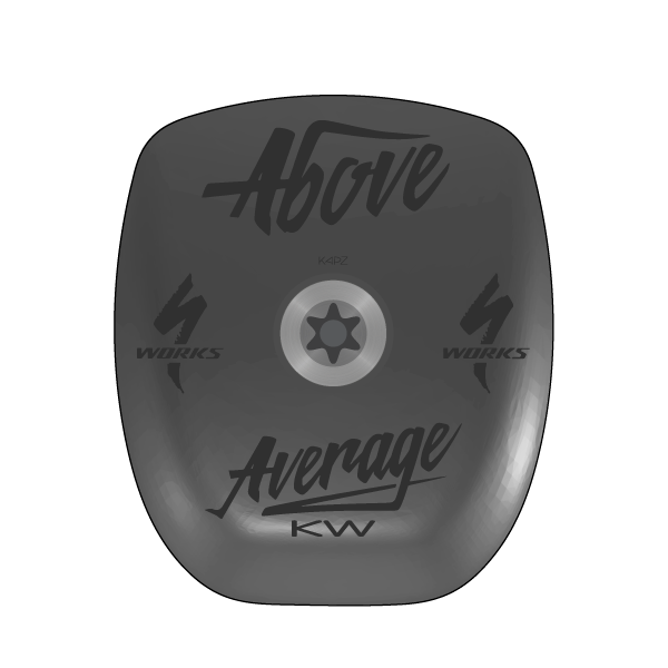 Ultimate Specialized Roval Rapide 3D Printed Titanium Headset Cap - view 34 by KAPZ