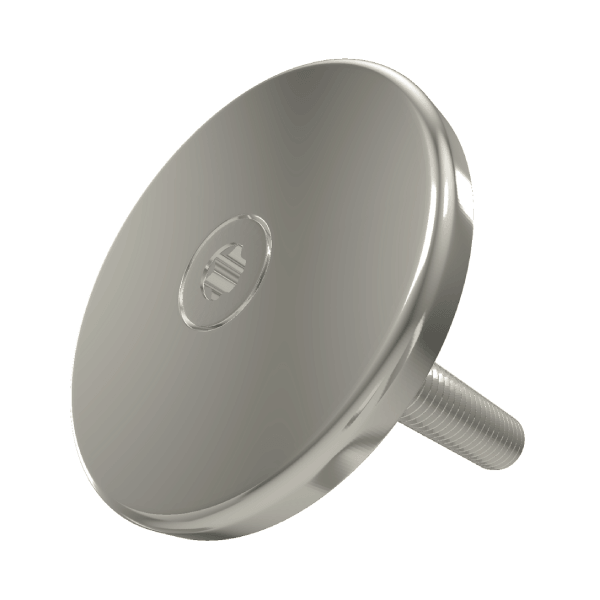Titanium - Text-Only Headset Cap - view 2 by KAPZ