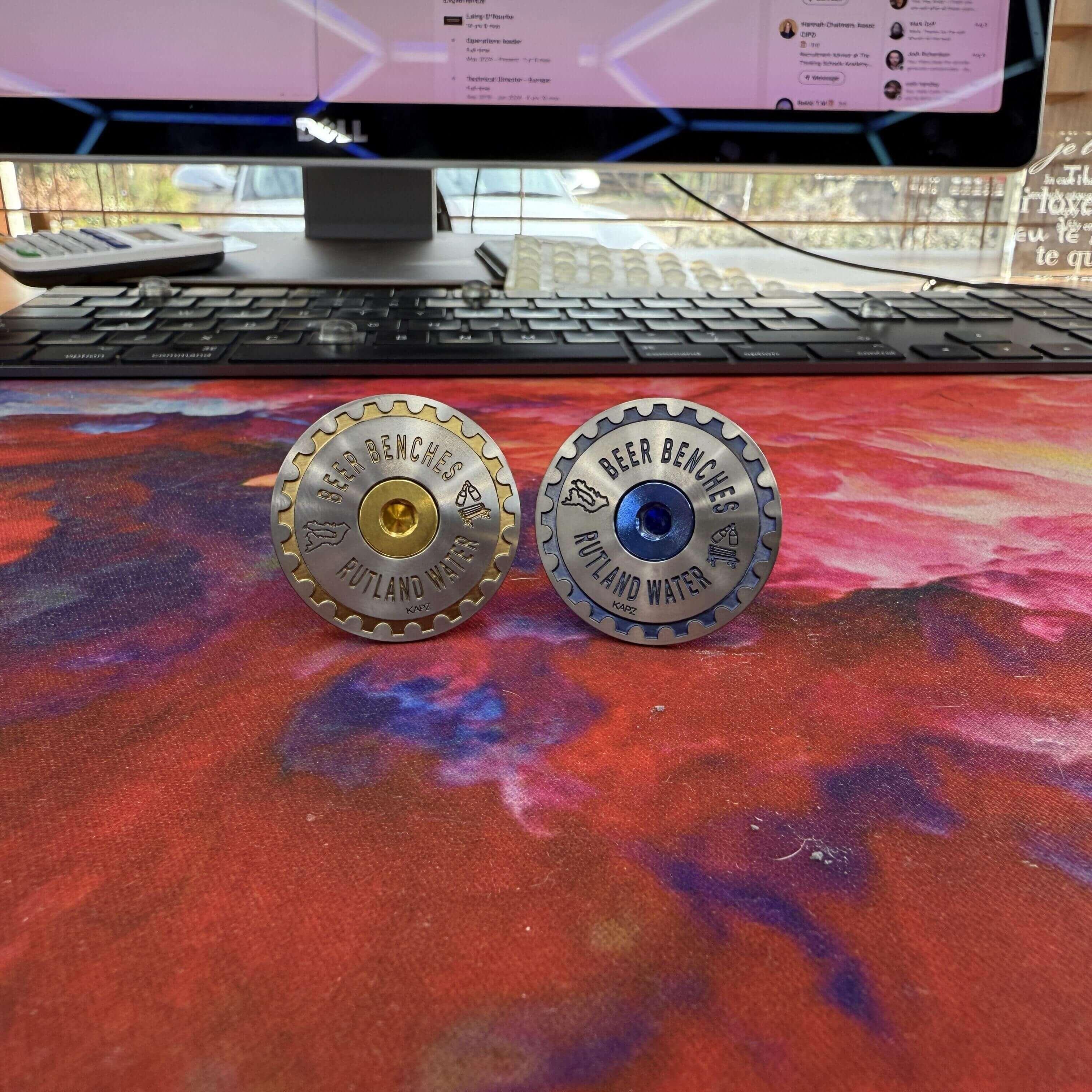 ULTIMATE Titanium Headset Cap - view 2 by KAPZ