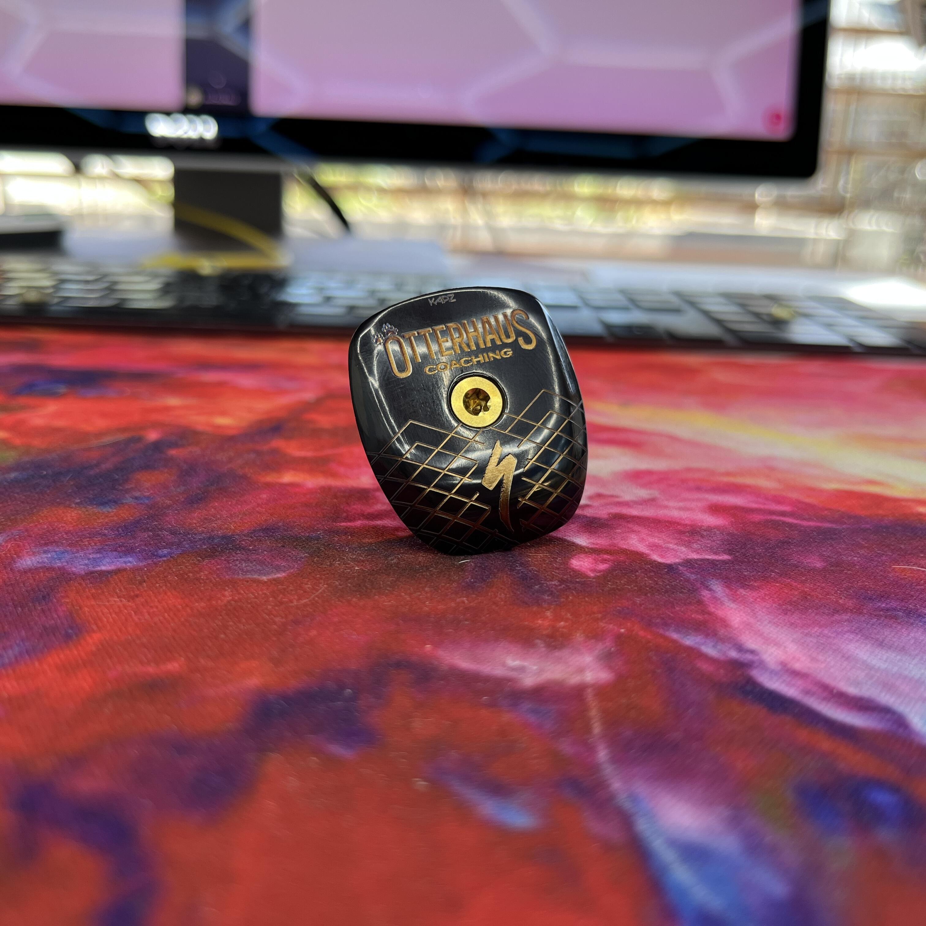 Ultimate Specialized Roval Rapide 3D Printed Titanium Headset Cap - view 7 by KAPZ