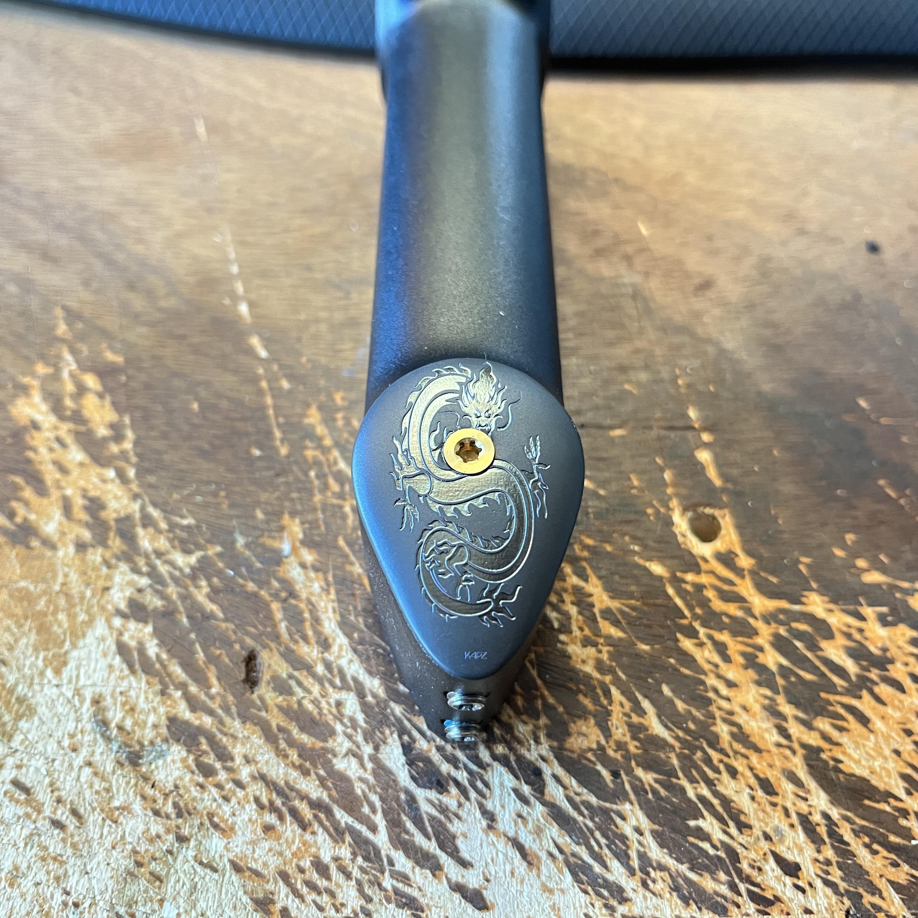Pinarello Most 3D Printed Titanium Headset Cap - view 55 by KAPZ
